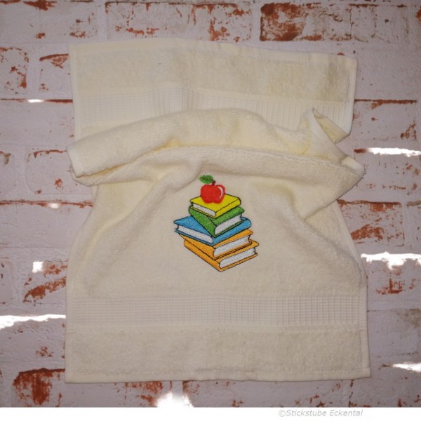 Handtuch Bücher